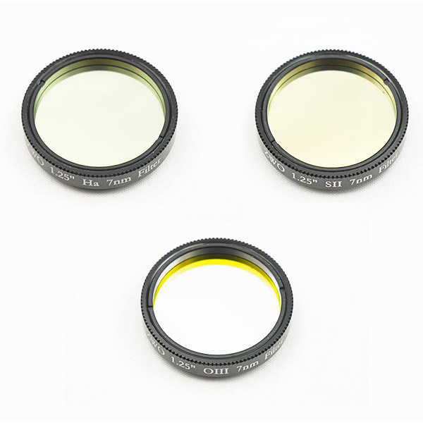 ZWO Narrowband 1.25" Filter Set 窄帶濾鏡套裝