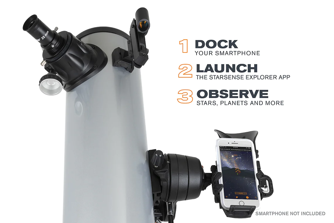 Celestron StarSense Explorer DX 130AZ Smartphone App-Enabled Newtonian Reflector Telescope（Promotion＃4）